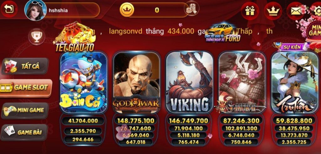 Kho Game Đa Dạng, Phong Phú Nổ Hũ 86